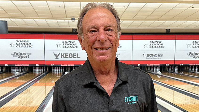 Pete McCordic at the 2024 Super Senior Classic